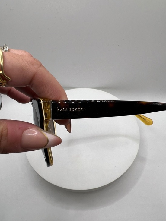 257. NWOT. kate spade Dark Tortoise Sunglasses with Brown Gradient Lenses. main image 8
